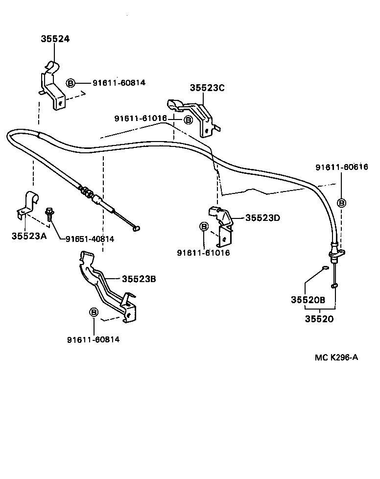  HILUX |  THROTTLE LINK VALVE LEVER ATM