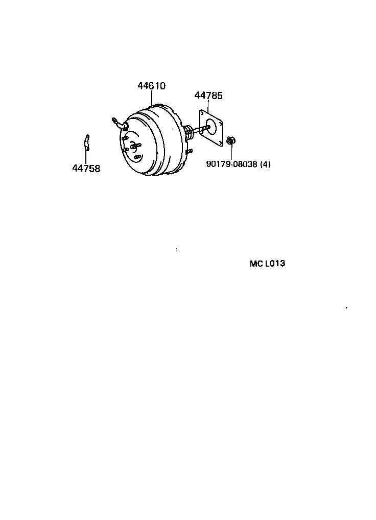  CHASER |  BRAKE BOOSTER VACUUM TUBE