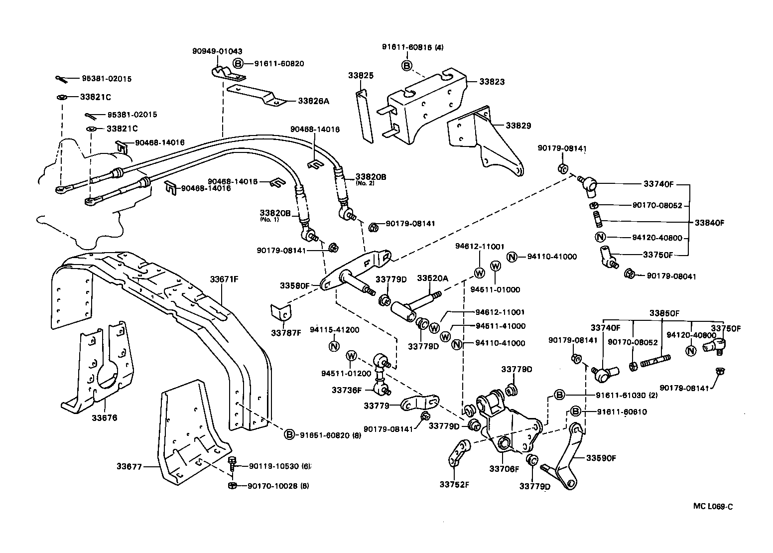  DYNA TOYOACE |  SHIFT LEVER RETAINER