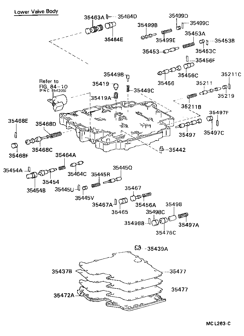  CYNOS |  VALVE BODY OIL STRAINER ATM