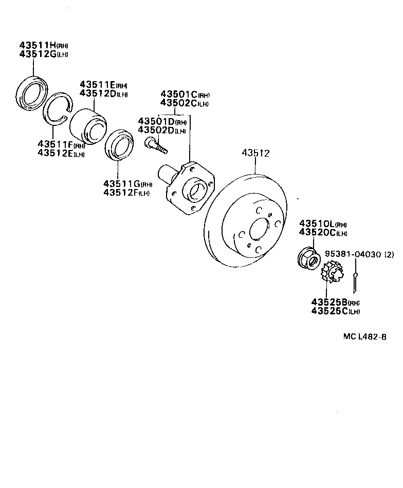  CYNOS |  FRONT AXLE HUB