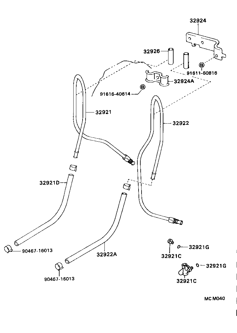  SCEPTER WG CP |  OIL COOLER TUBE ATM