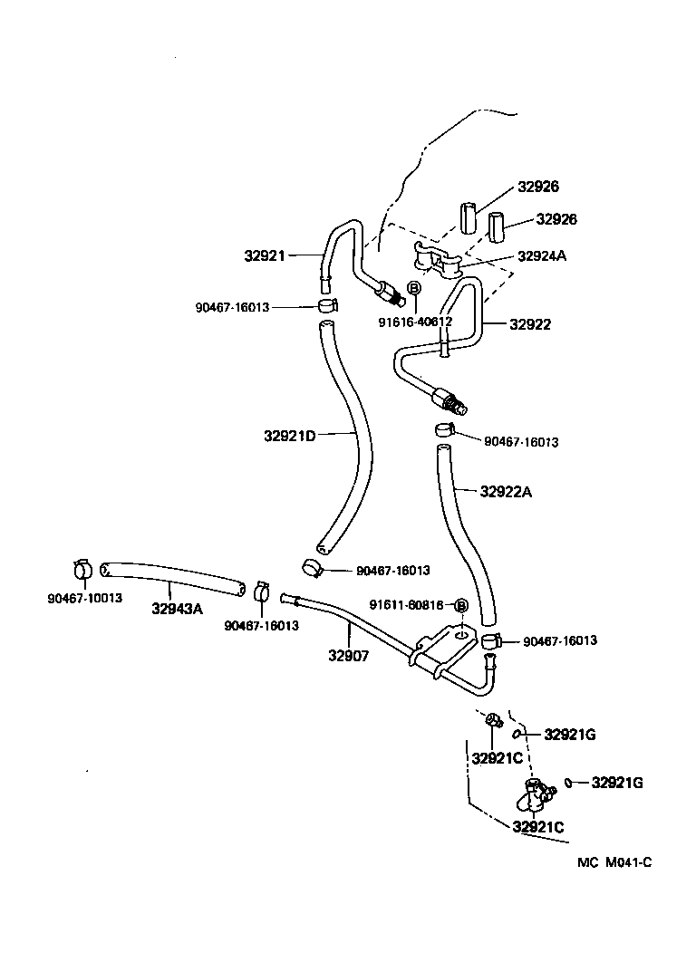  SCEPTER WG CP |  OIL COOLER TUBE ATM