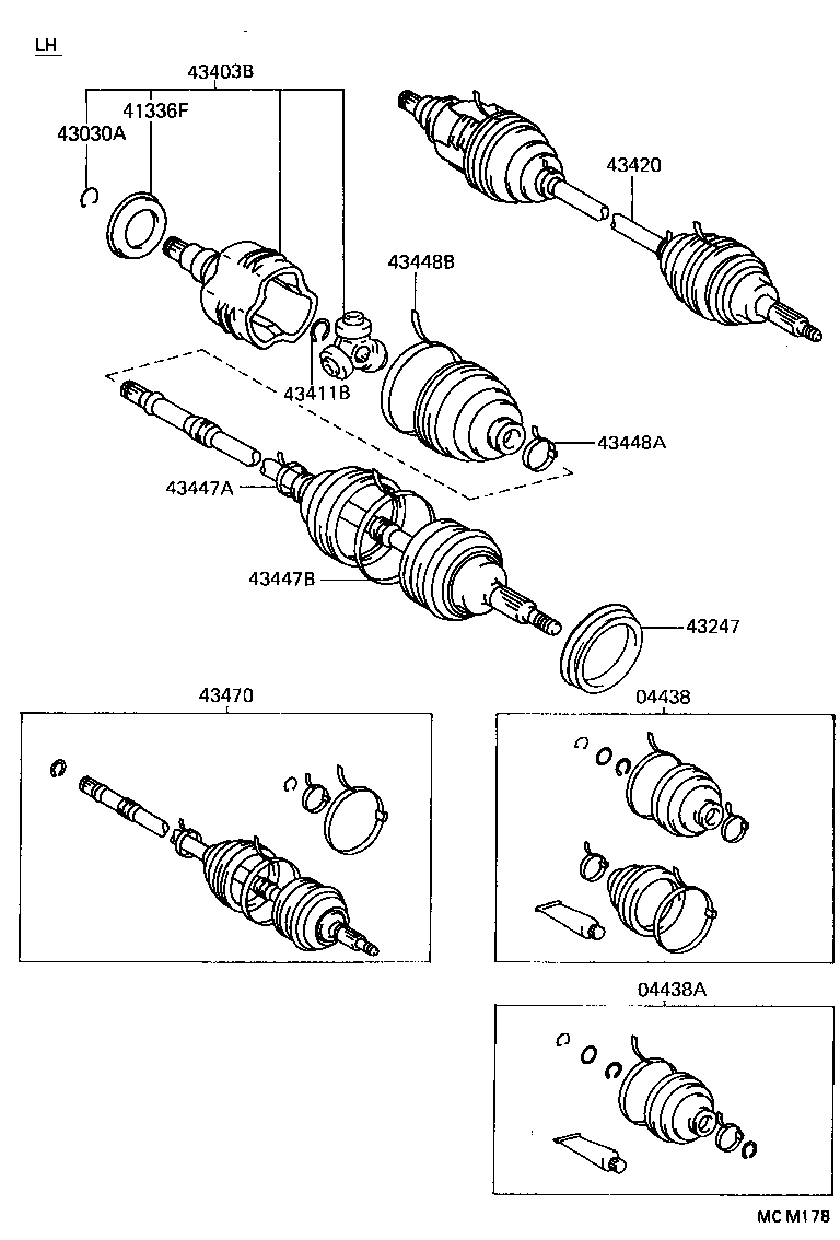  SPRINTER |  FRONT DRIVE SHAFT