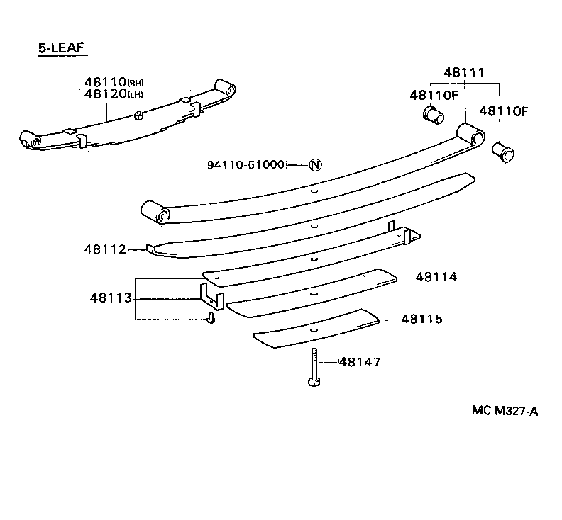  DYNA TOYOACE |  FRONT SPRING SHOCK ABSORBER
