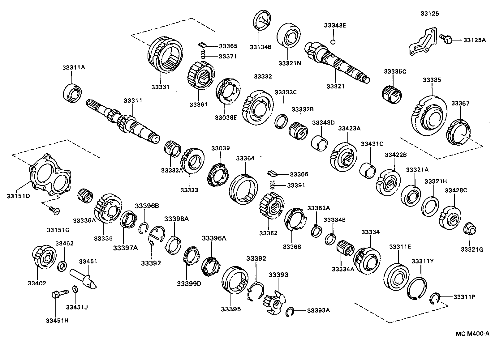  SPRINTER CARIB |  TRANSMISSION GEAR MTM