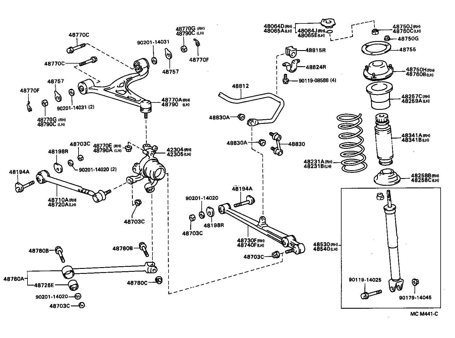  ARISTO |  REAR SPRING SHOCK ABSORBER