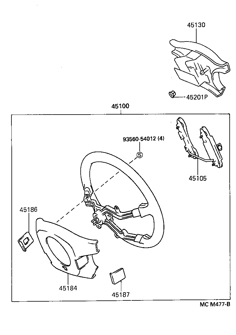  CROWN CROWN MAJESTA |  STEERING WHEEL