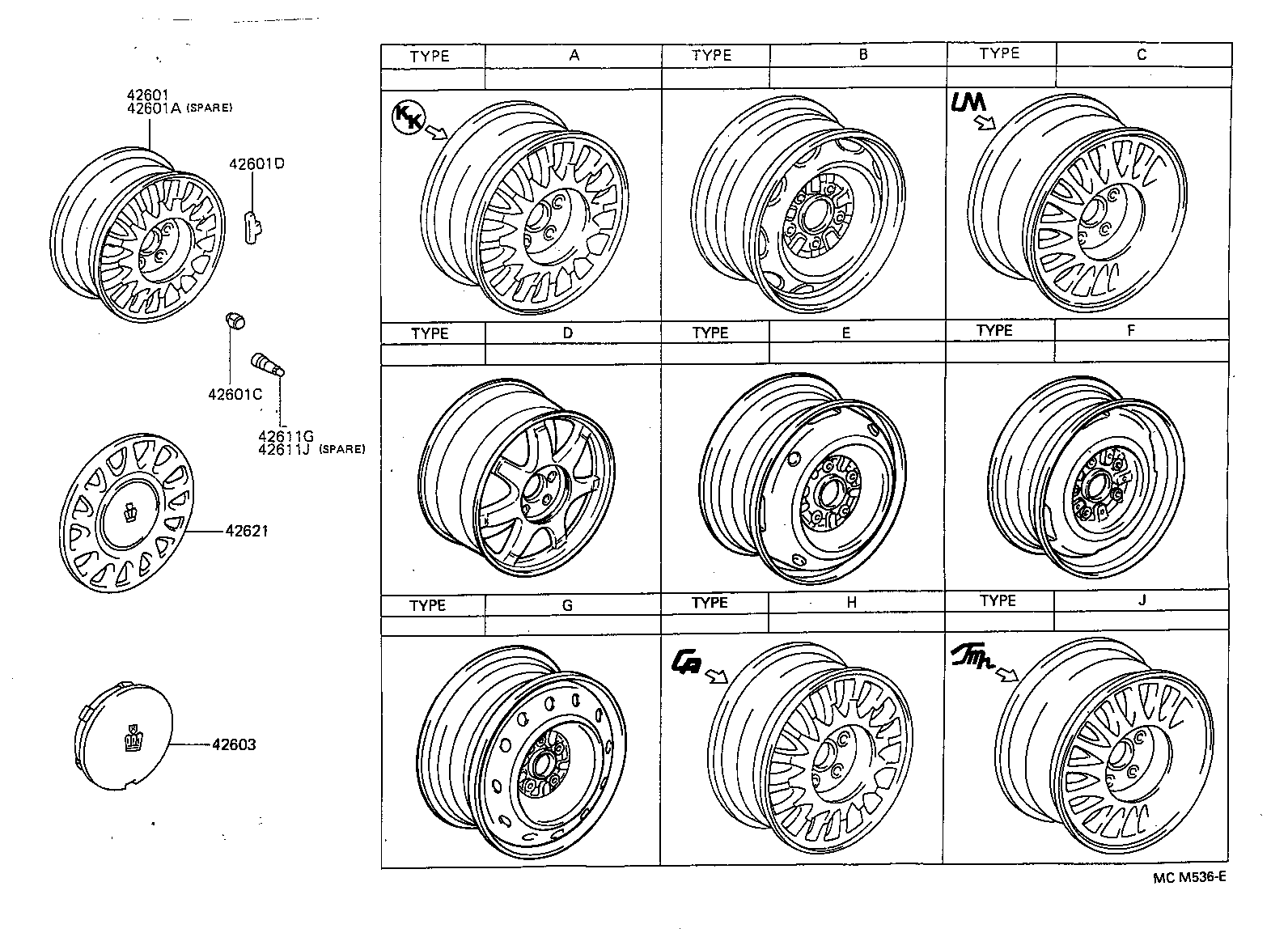  CROWN CROWN MAJESTA |  DISC WHEEL WHEEL CAP