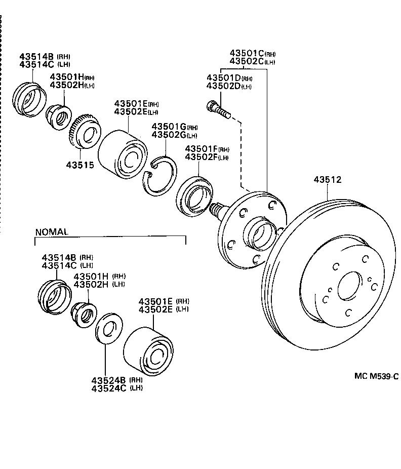  ARISTO |  FRONT AXLE HUB