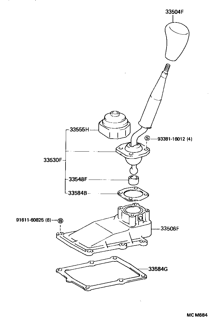  CHASER |  SHIFT LEVER RETAINER