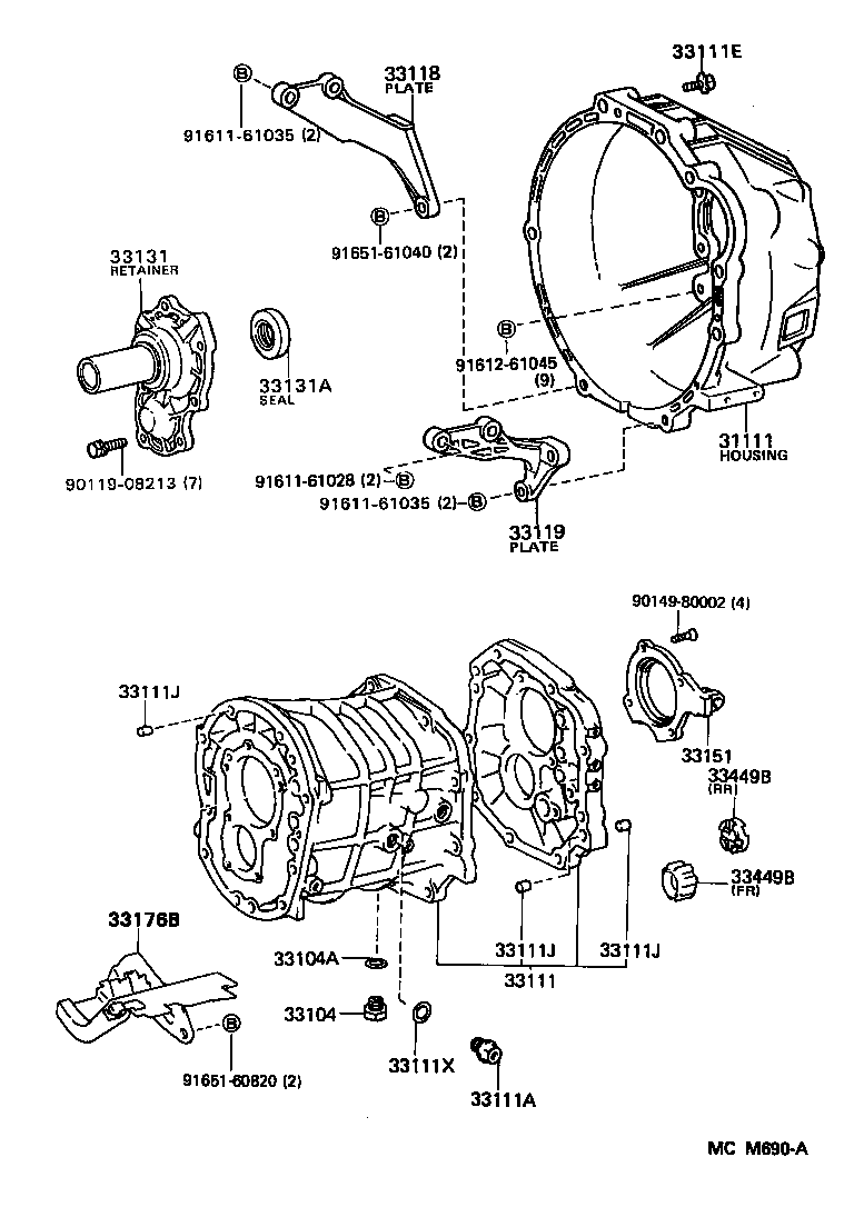  MARK 2 |  CLUTCH HOUSING TRANSMISSION CASE MTM