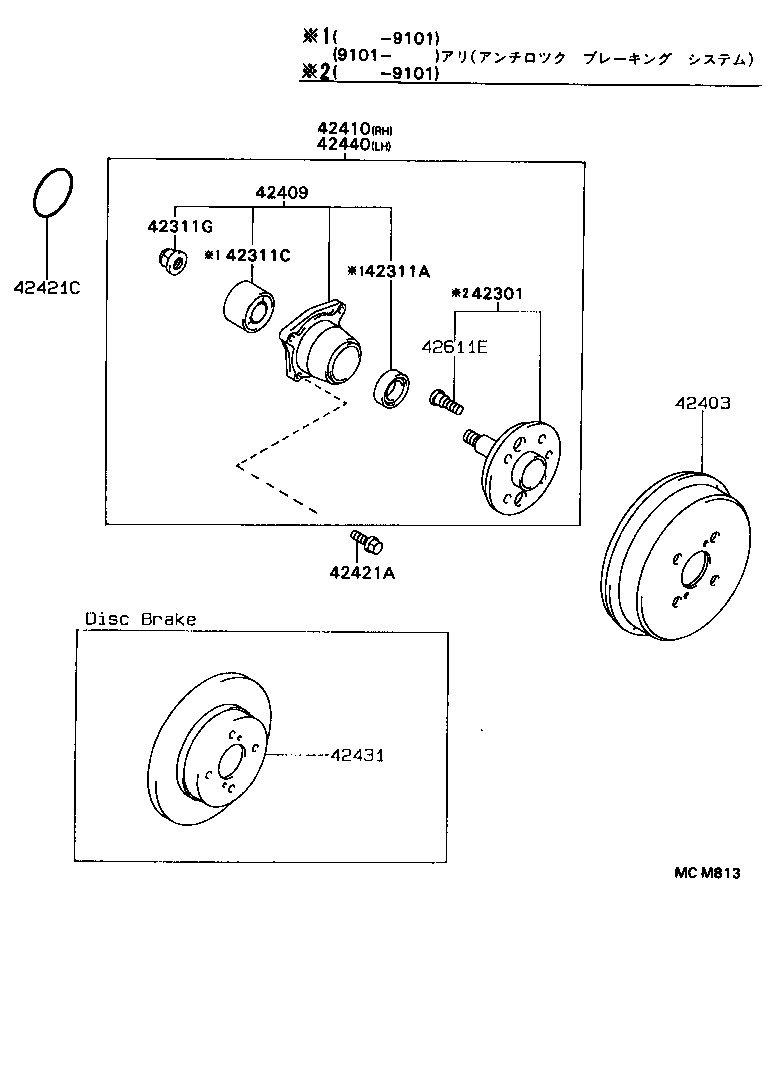  SPRINTER |  REAR AXLE SHAFT HUB