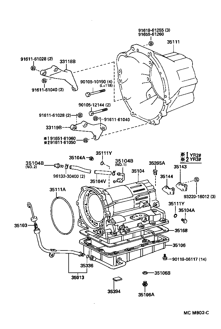 LITE TOWNACE V WG | TRANSMISSION CASE OIL PAN ATM
