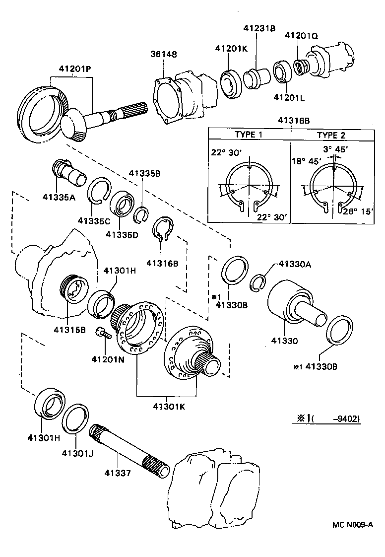  CARINA FF |  TRANSFER GEAR