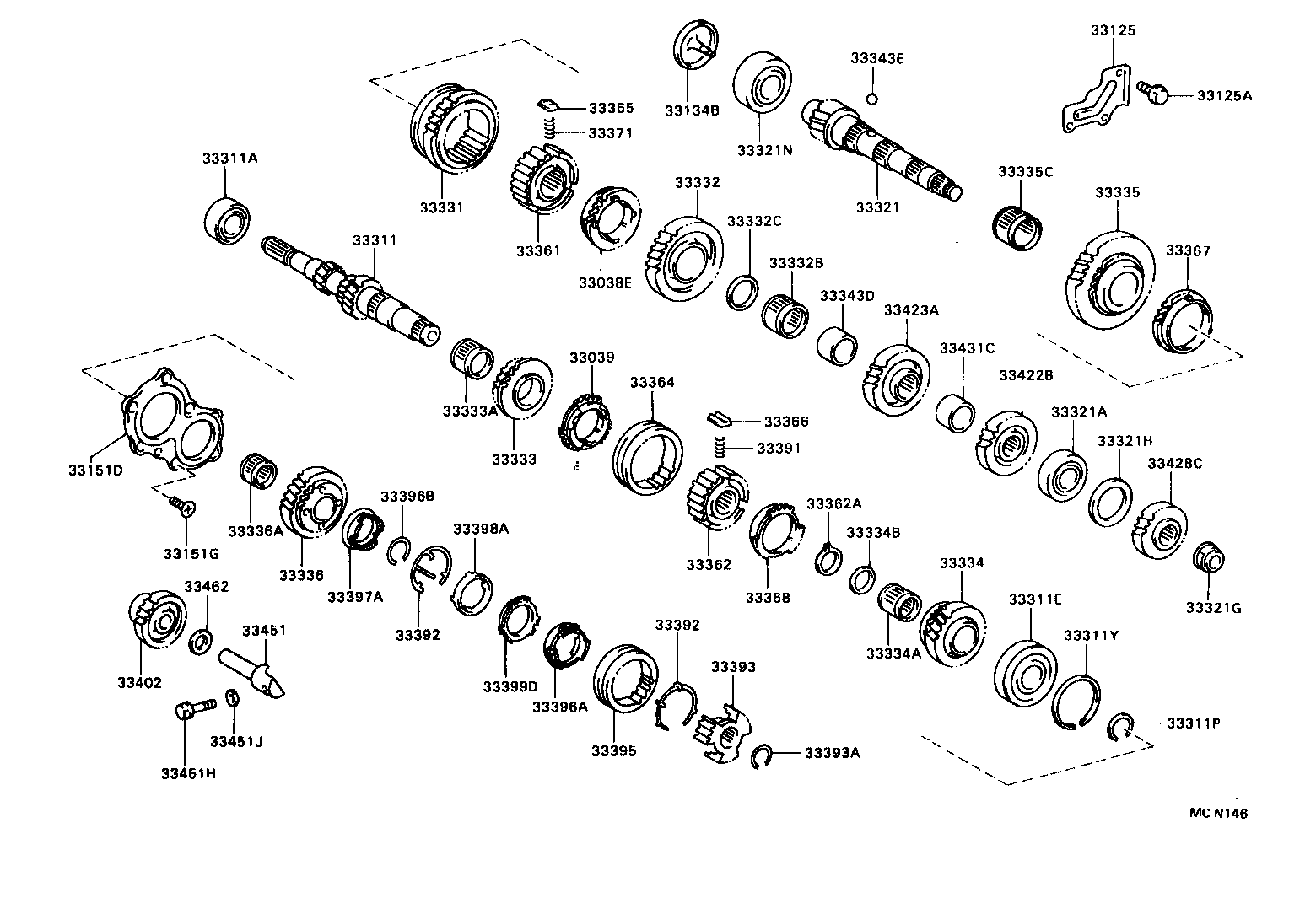  CARINA FF |  TRANSMISSION GEAR MTM