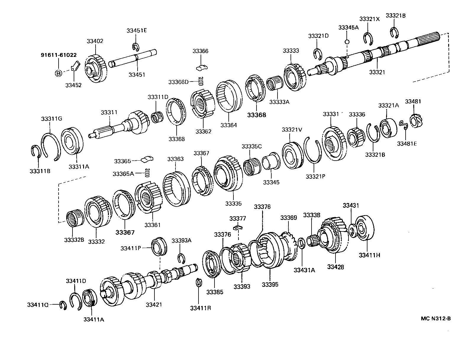  MARK 2 |  TRANSMISSION GEAR MTM