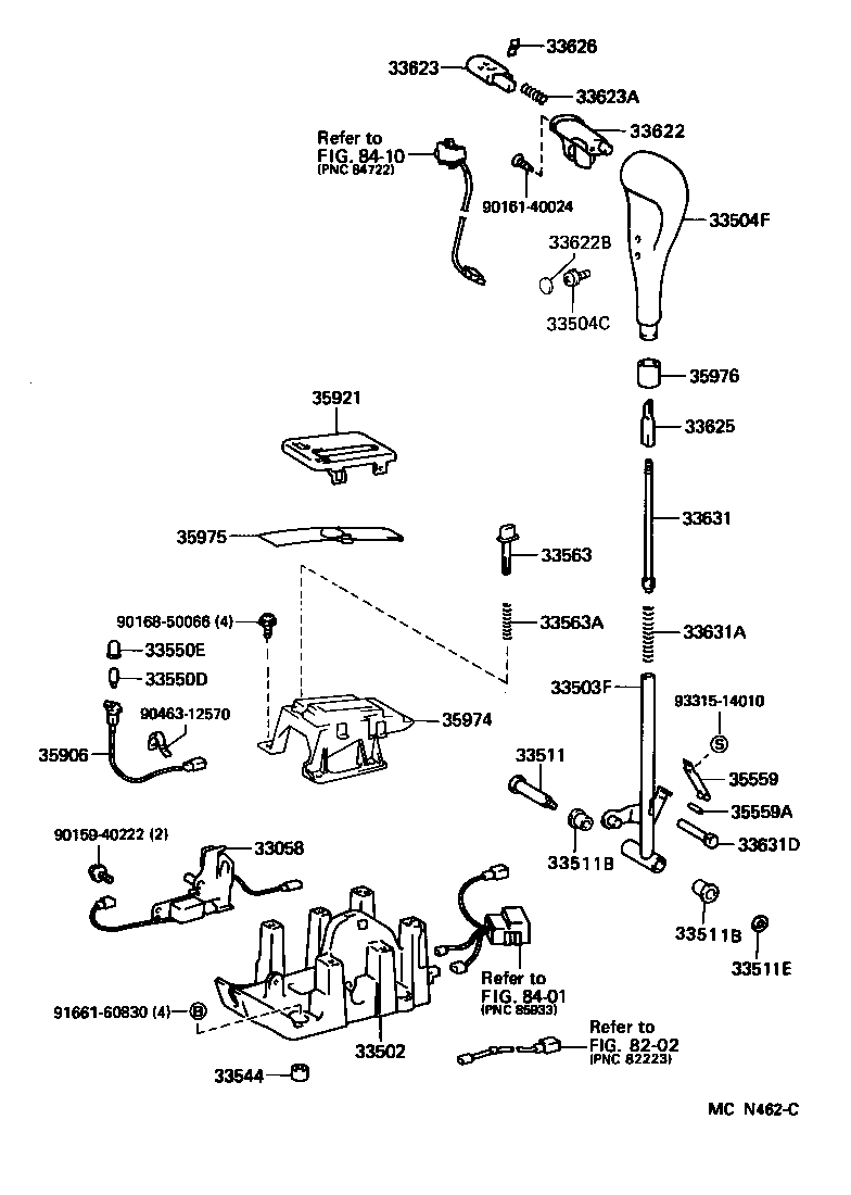  SCEPTER WG CP |  SHIFT LEVER RETAINER
