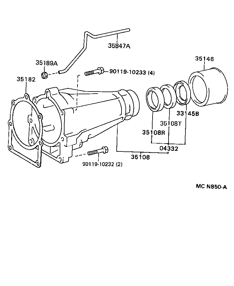  MARK 2 |  EXTENSION HOUSING ATM