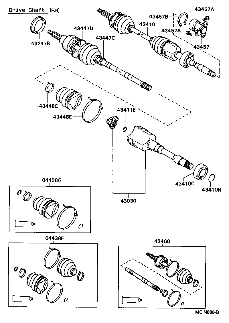  ARISTO |  FRONT DRIVE SHAFT