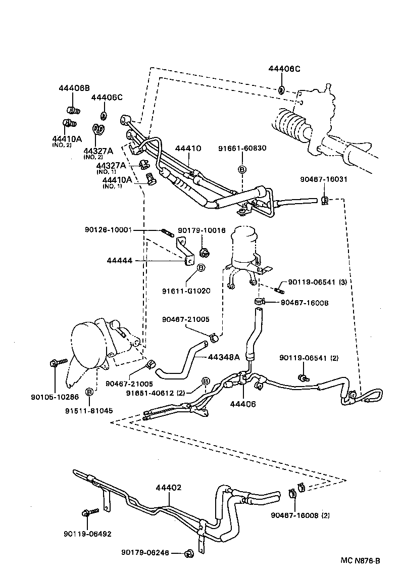  ARISTO |  POWER STEERING TUBE