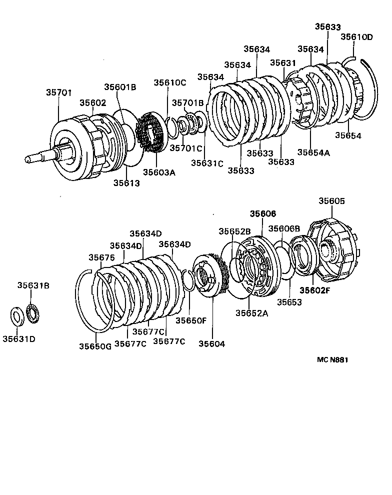 MARK 2 | BRAKE BAND MULTIPLE DISC CLUTCH ATM