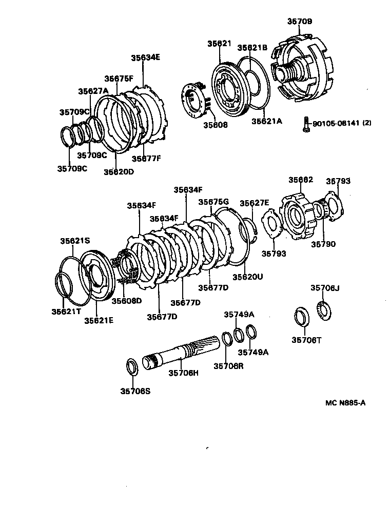 MARK 2 | CENTER SUPPORT PLANETARY SUN GEAR ATM