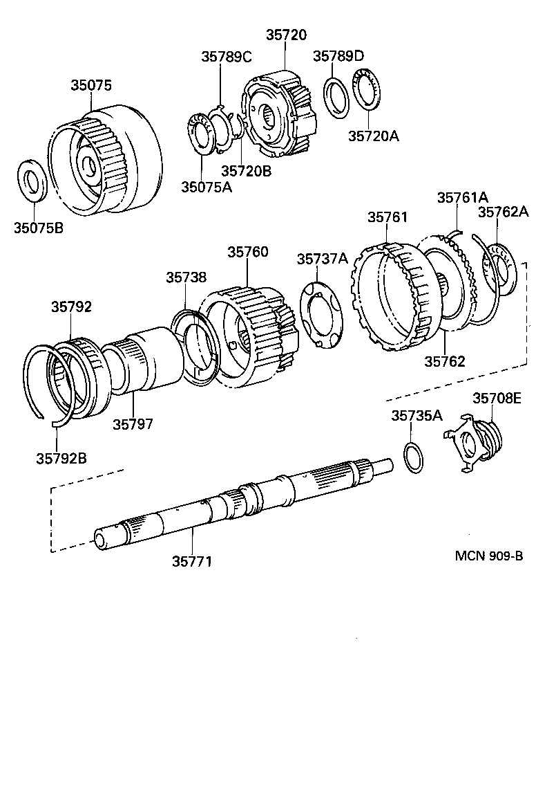  ARISTO |  PLANETARY GEAR REVERSE PISTON COUNTER GEAR ATM