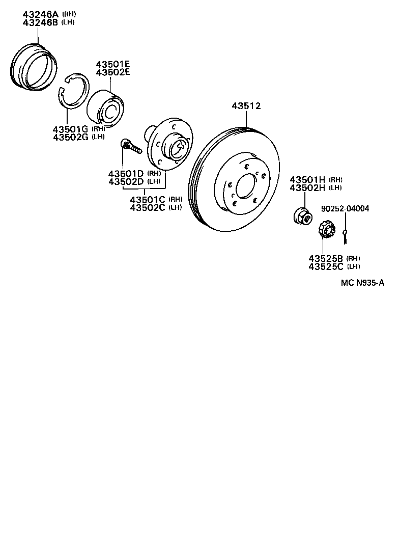  ARISTO |  FRONT AXLE HUB