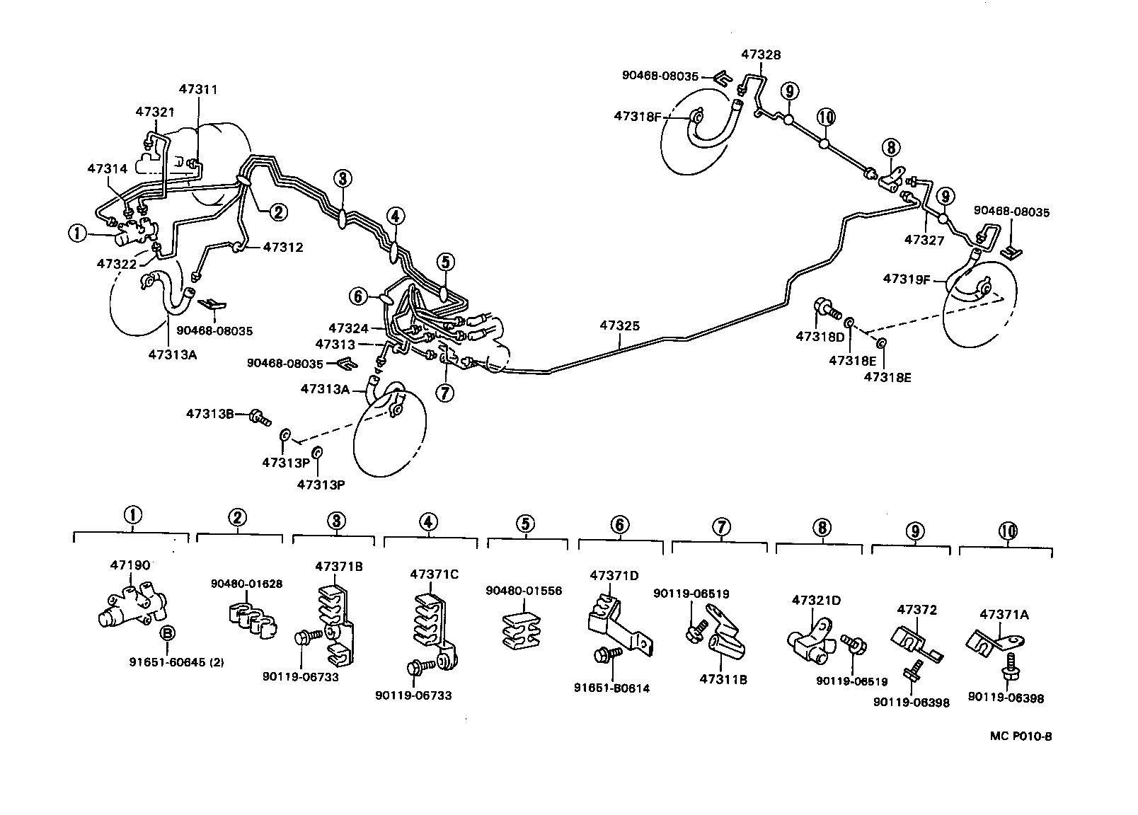  MARK 2 |  BRAKE TUBE CLAMP