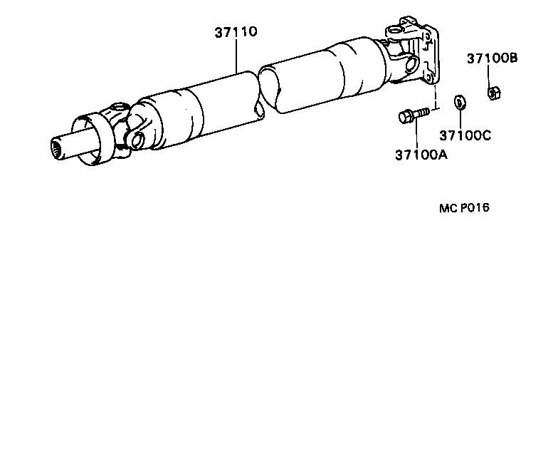  CHASER |  PROPELLER SHAFT UNIVERSAL JOINT