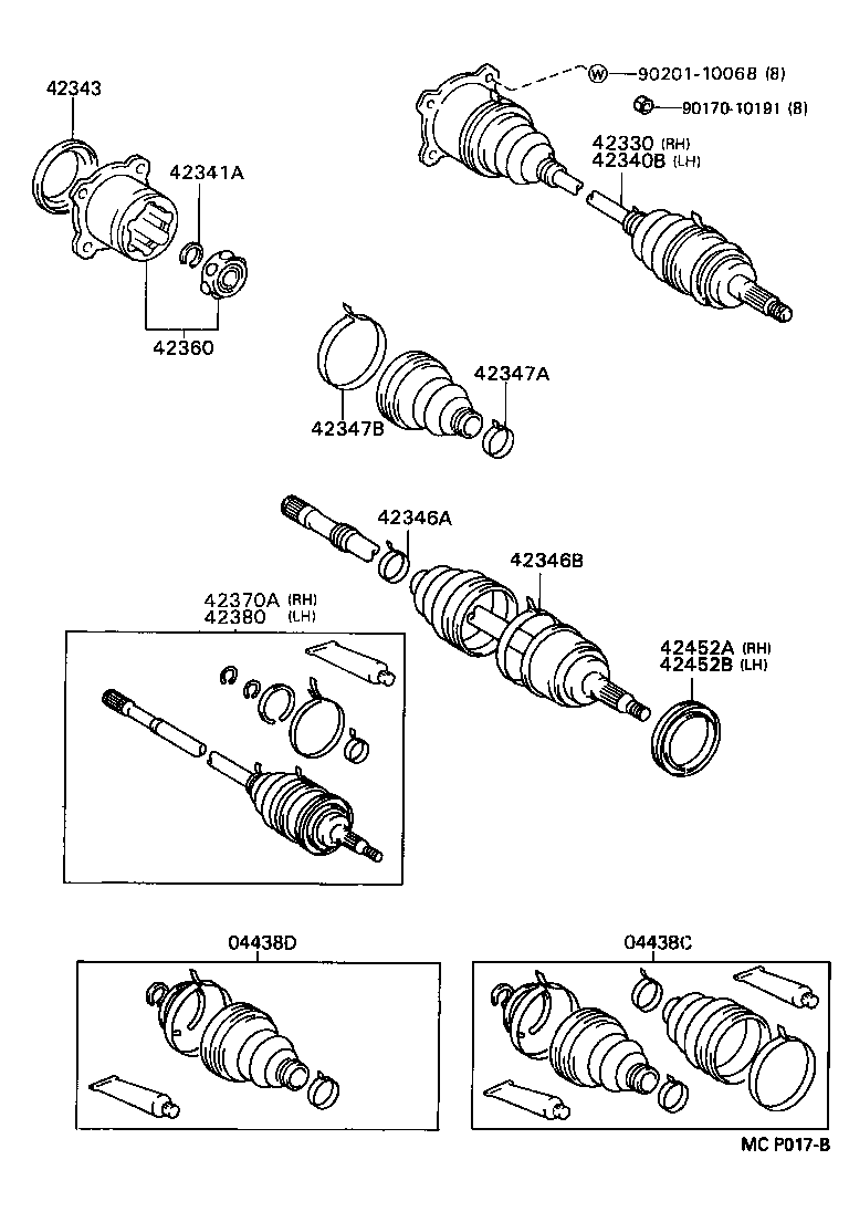 MARK 2 |  REAR AXLE SHAFT HUB