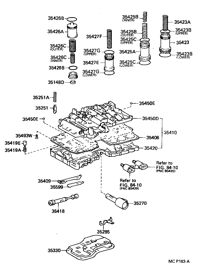  CENTURY |  VALVE BODY OIL STRAINER ATM