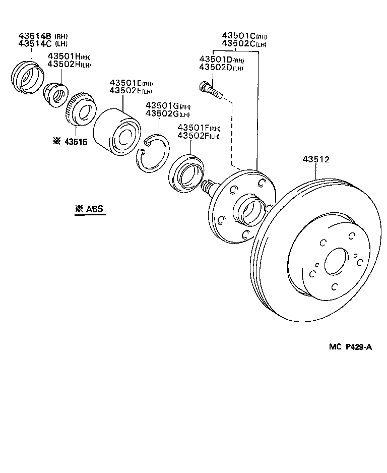  MARK 2 |  FRONT AXLE HUB
