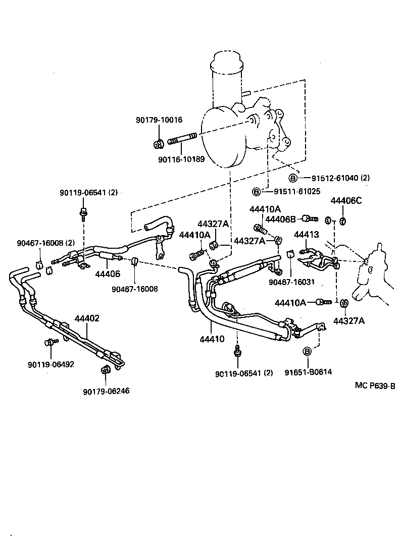 ARISTO |  POWER STEERING TUBE