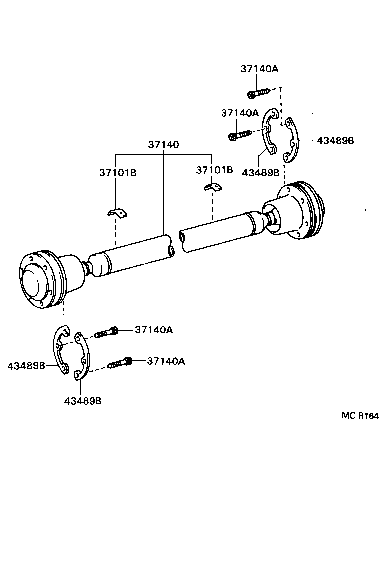  CHASER |  PROPELLER SHAFT UNIVERSAL JOINT