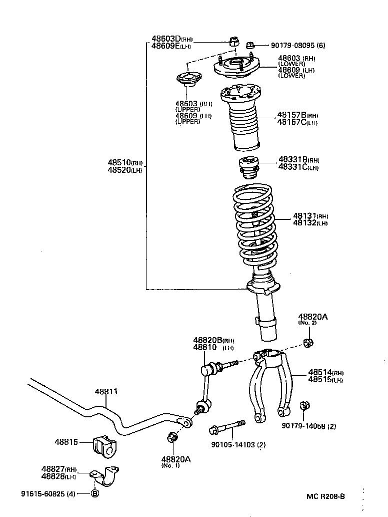  CHASER |  FRONT SPRING SHOCK ABSORBER