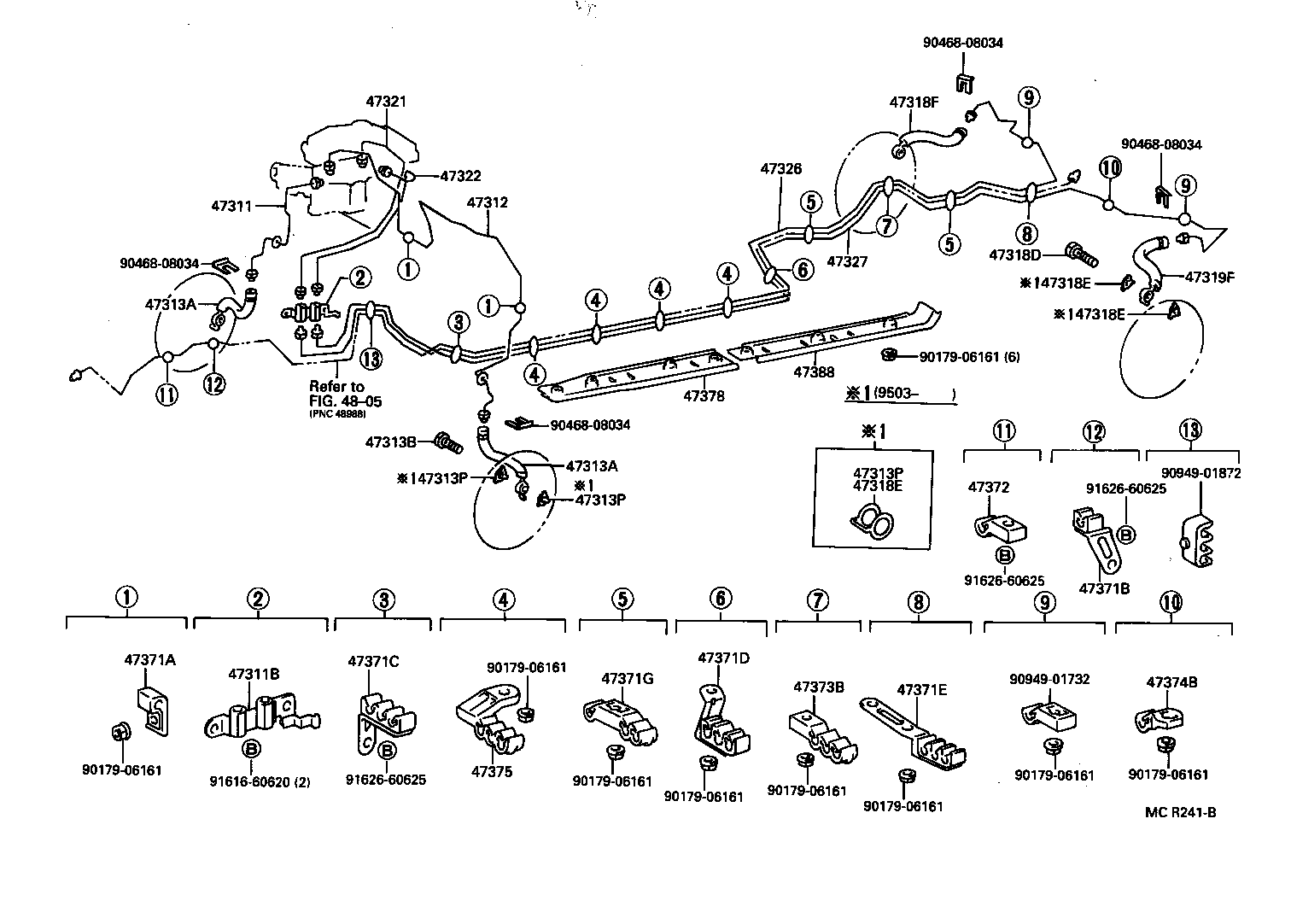  ARISTO |  BRAKE TUBE CLAMP