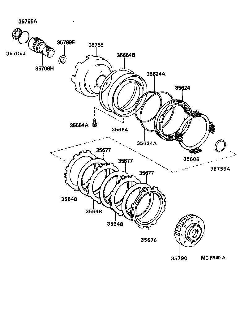  CARINA FF |  CENTER SUPPORT PLANETARY SUN GEAR ATM