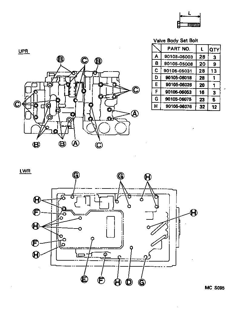  CHASER |  VALVE BODY OIL STRAINER ATM