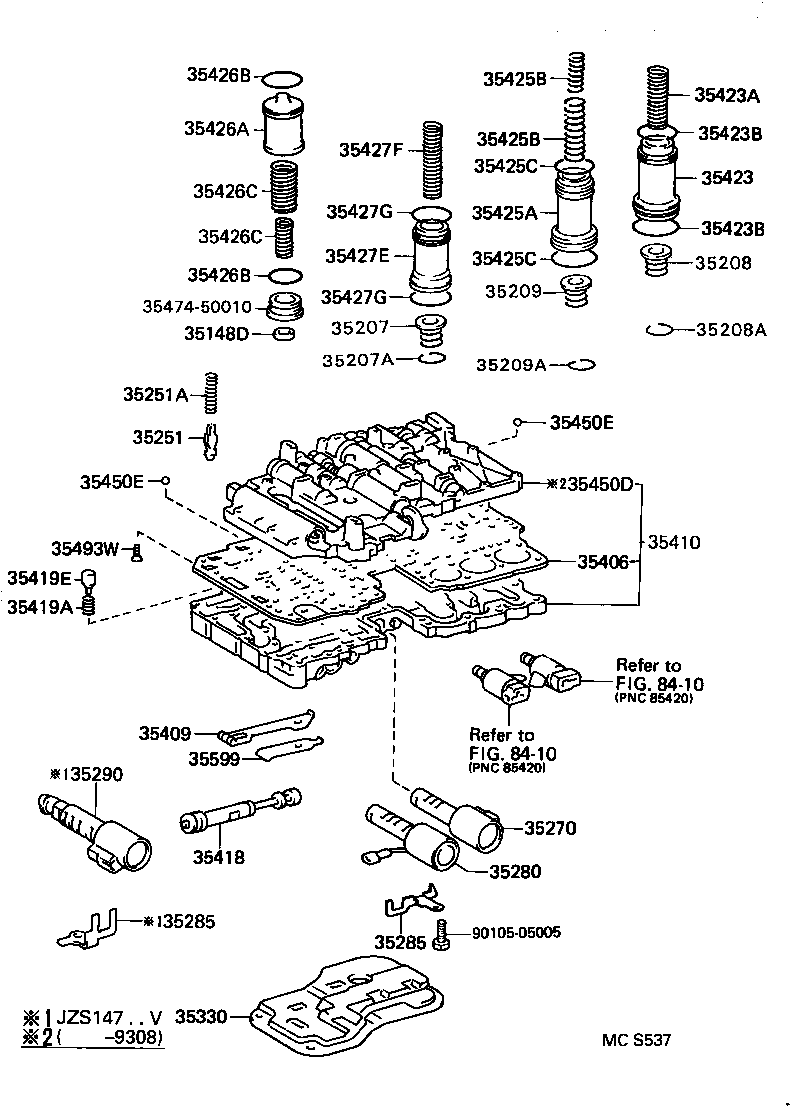  ARISTO |  VALVE BODY OIL STRAINER ATM