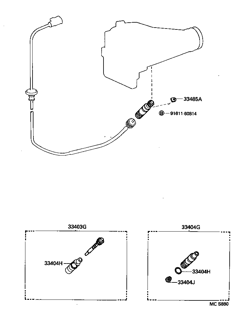  HIACE TRUCK |  SPEEDOMETER DRIVEN GEAR ATM