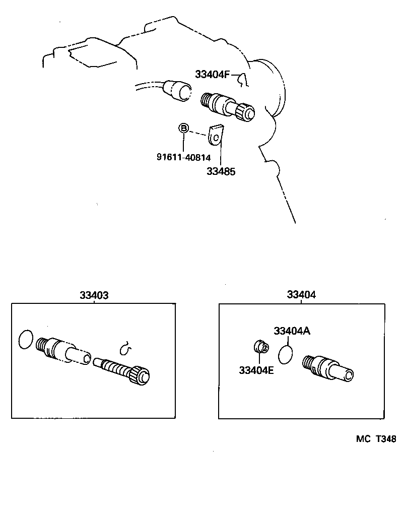  HIACE TRUCK |  SPEEDOMETER DRIVEN GEAR MTM