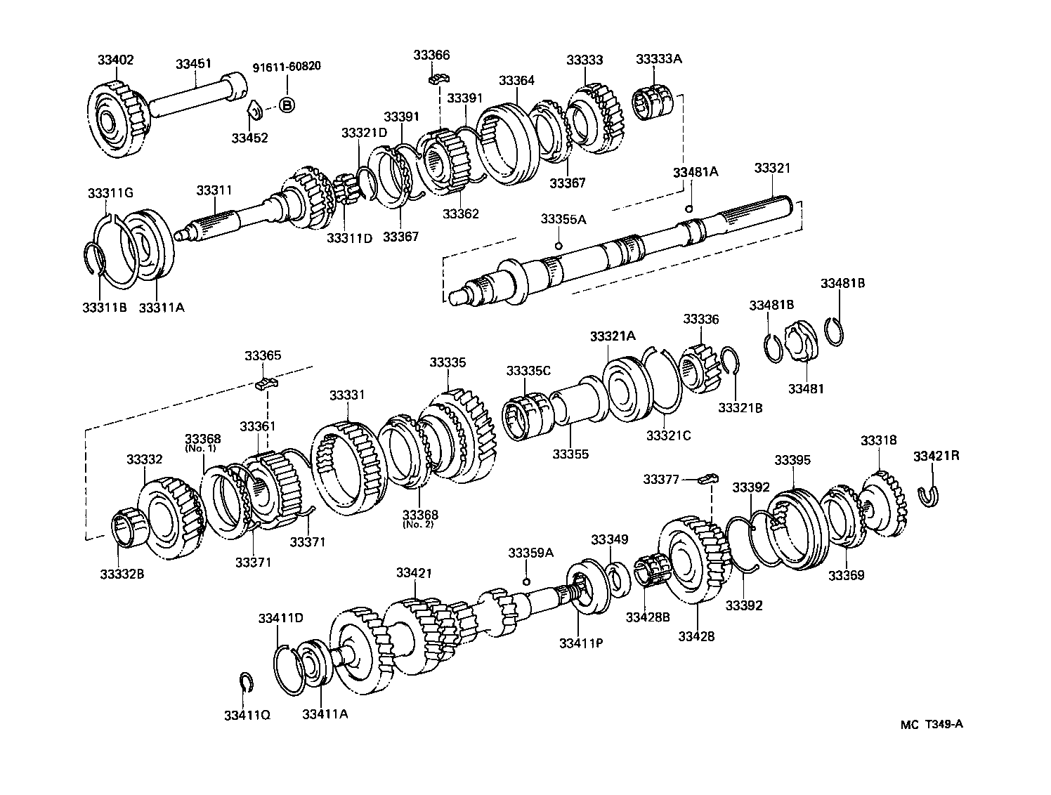  HIACE TRUCK |  TRANSMISSION GEAR MTM
