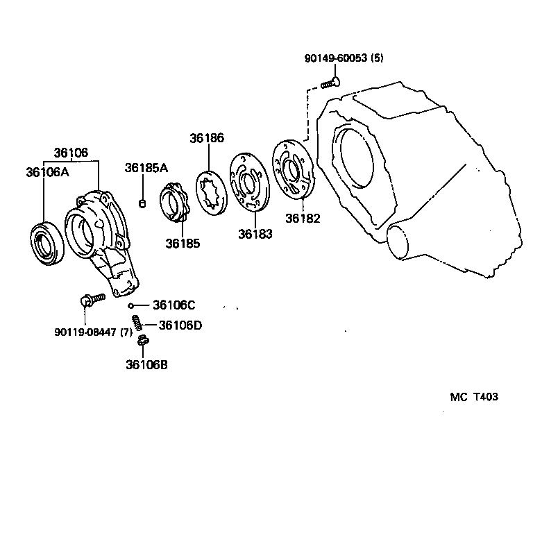  HIACE TRUCK |  TRANSFER OIL PUMP