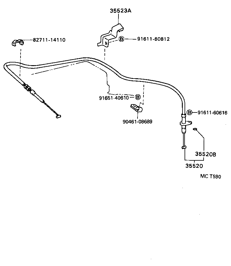  HILUX |  THROTTLE LINK VALVE LEVER ATM