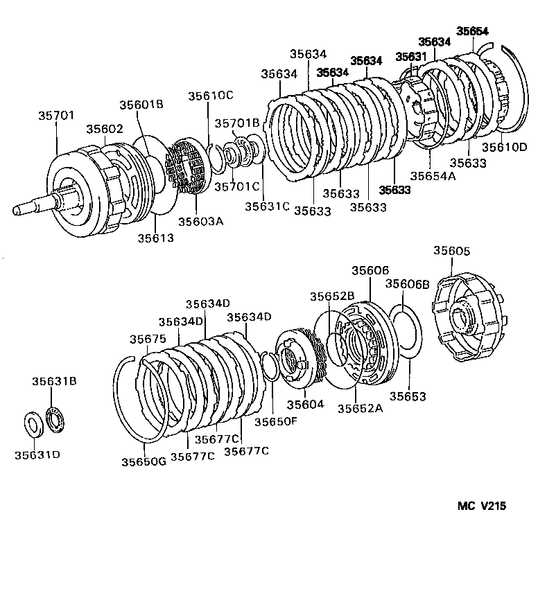  MARK 2 |  BRAKE BAND MULTIPLE DISC CLUTCH ATM