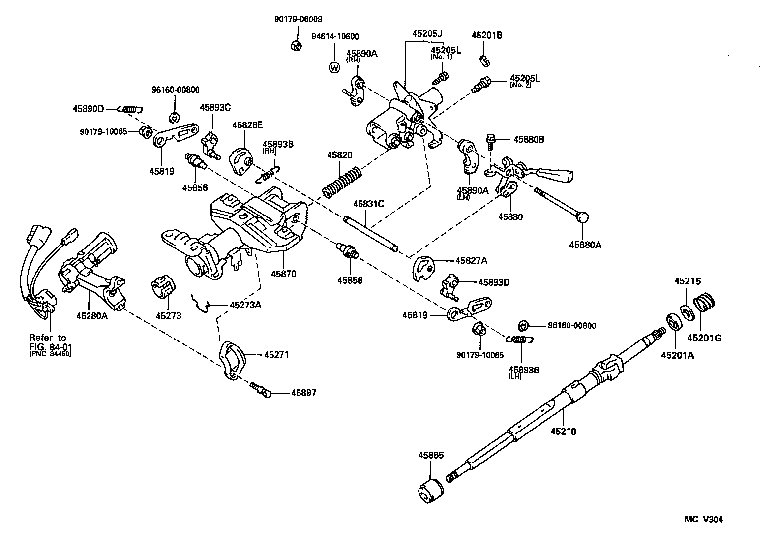  WINDOM |  STEERING COLUMN SHAFT