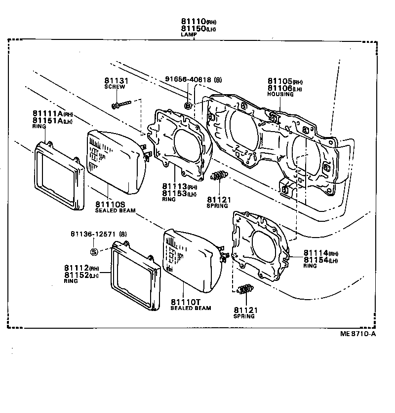  COASTER |  HEADLAMP