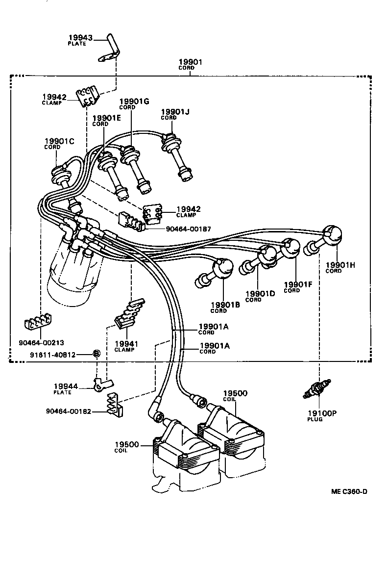  CENTURY |  IGNITION COIL SPARK PLUG